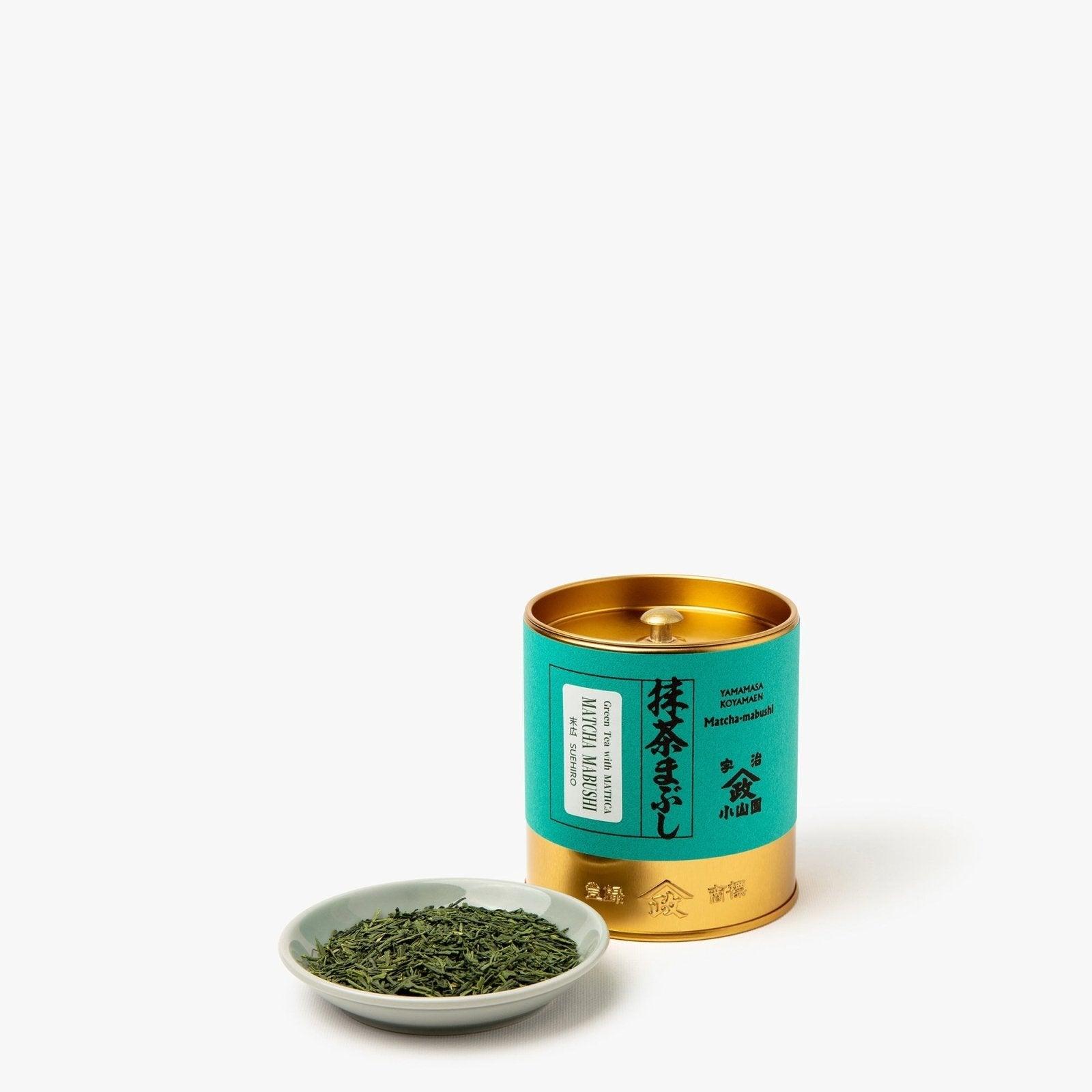 Sencha tea in Matcha Mabushi in bulk ⋅ Yamamasa Koyamaen ⋅ 100g